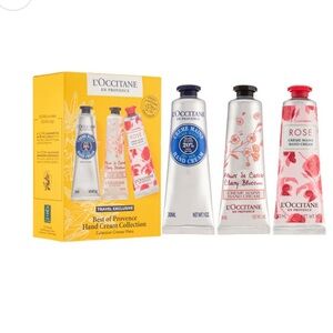 L'OCCITANE Hand Cream Trio - Blue, White, Pink